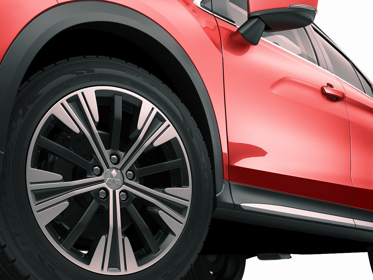 Mitsubishi Eclipse Cross 2018 3D model_5