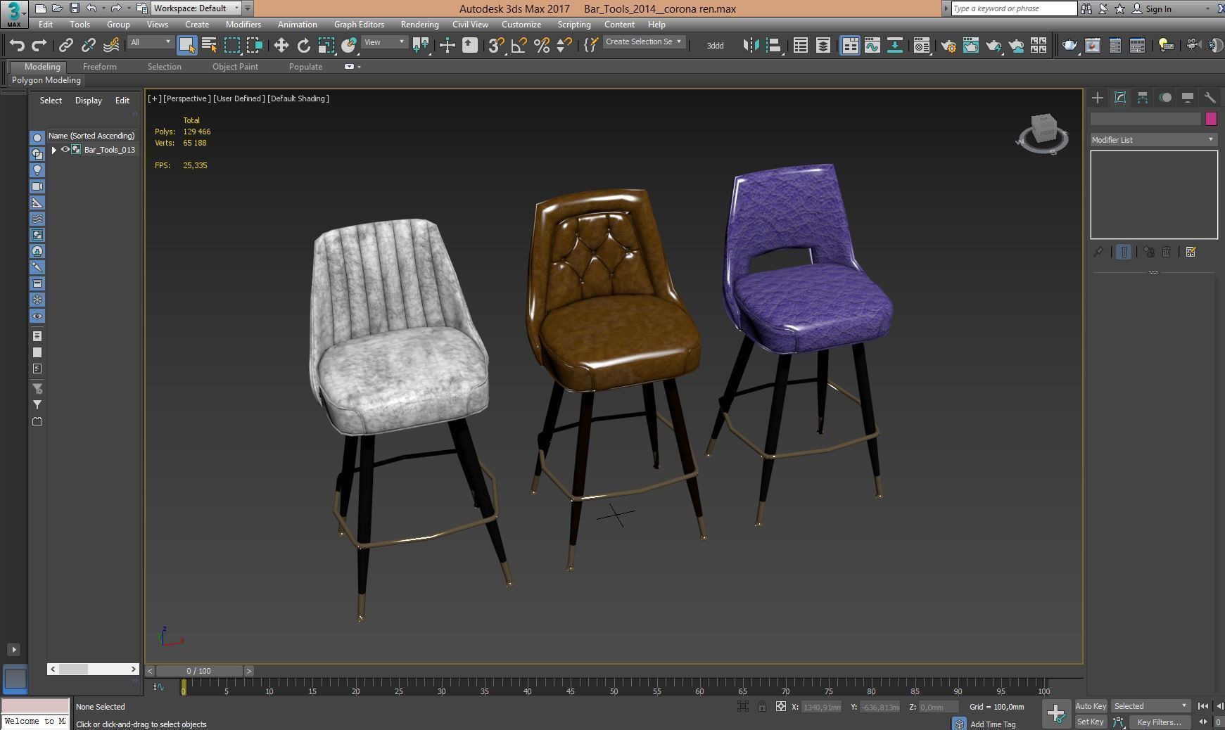 Bar Stool set Richardson Seatings 2   3D model_7