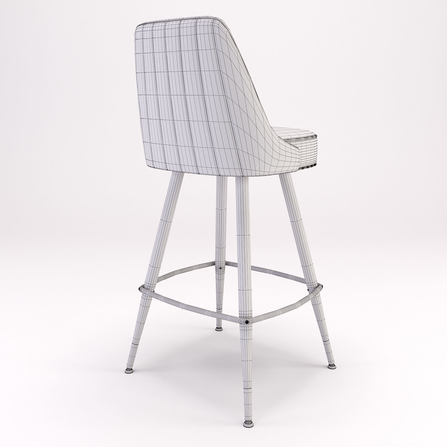 Bar Stool set Richardson Seatings 2   3D model_2