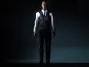 High Quality Realistic Man Blue Vest 01 3D model | CGTrader