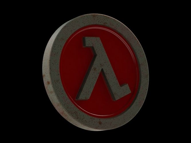 Half-Life Logo 3D print model