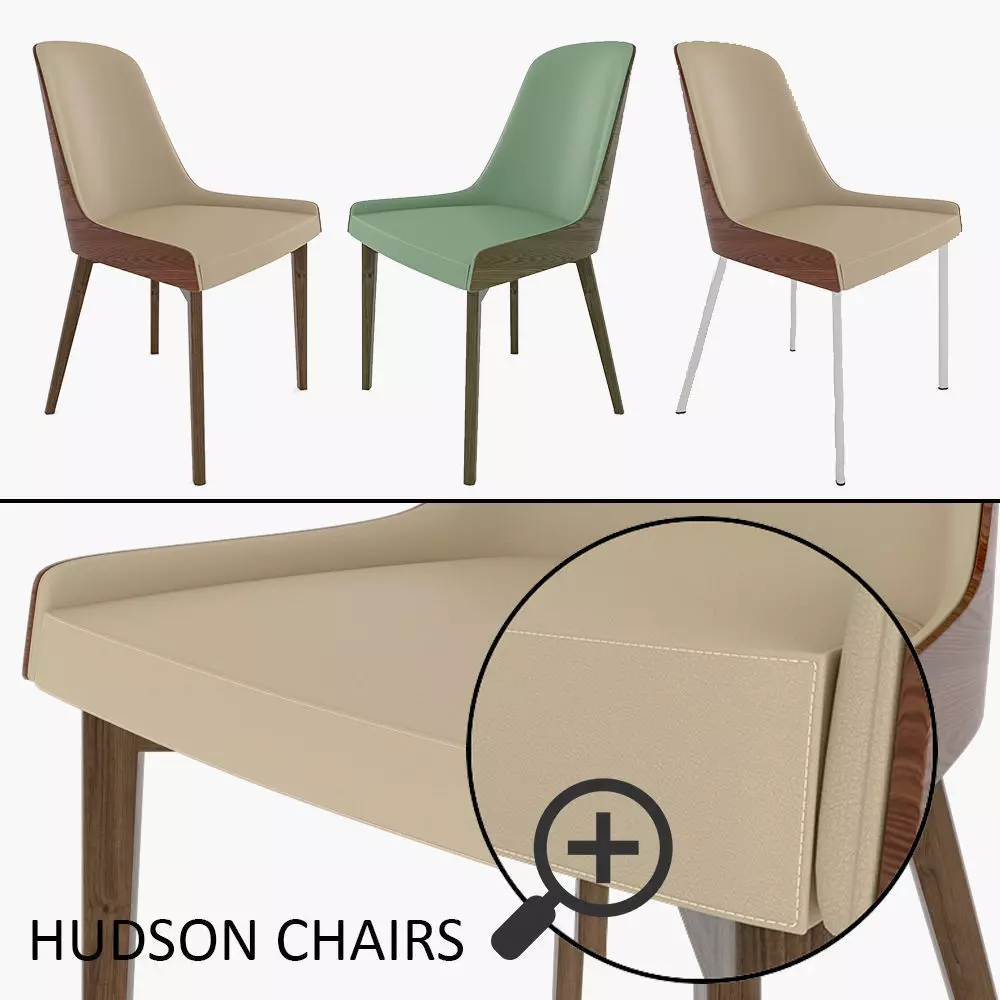 HUDSON CHAIR 3D model