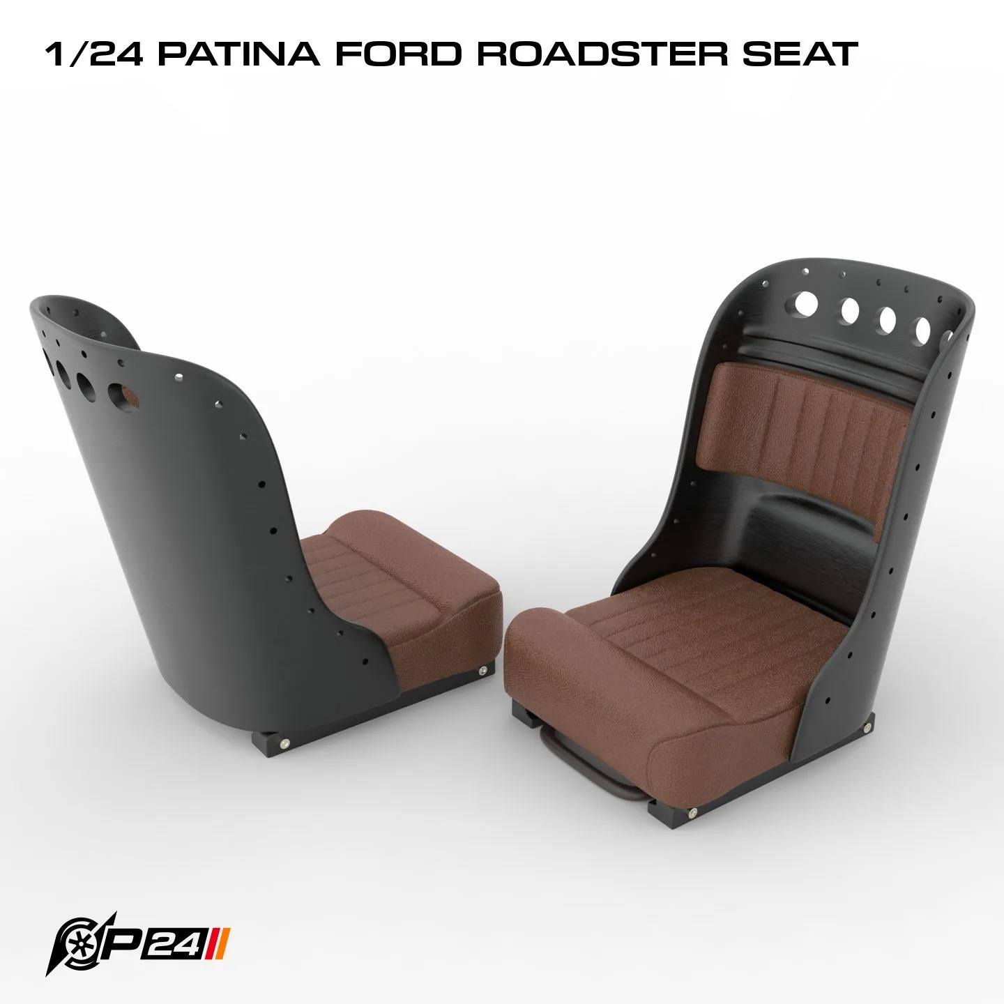 1-24th Patina Ford Roadster seat 3D print model