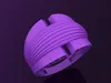 Unique Turkish Ring Design 3D model 3D printable | CGTrader