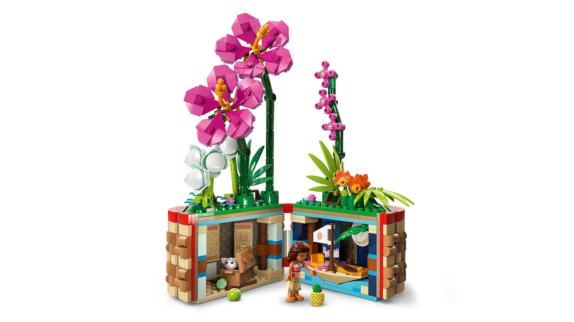 TwindBricks3D - 43252 Moana Flowerpot 3D print model