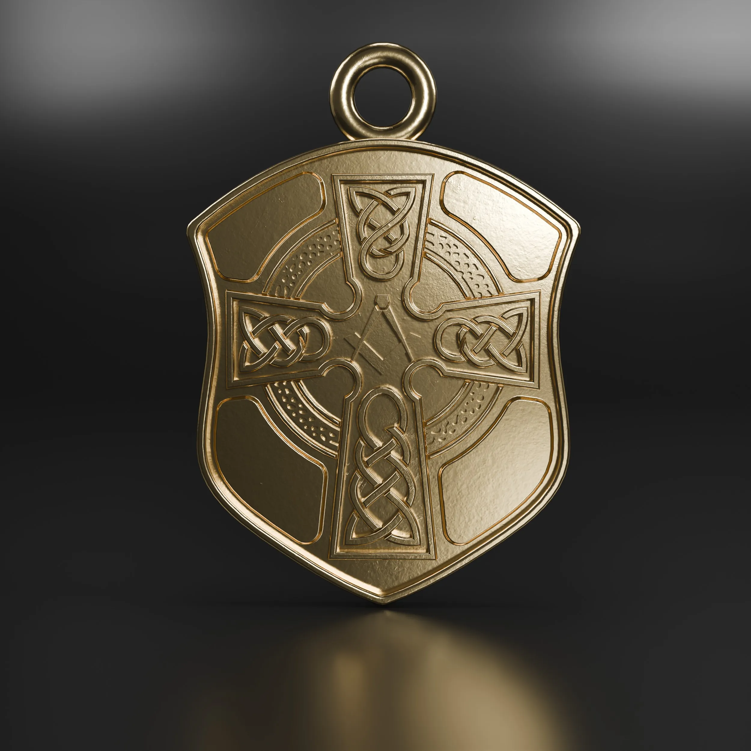 Masonic pendant model 07A 3D print model