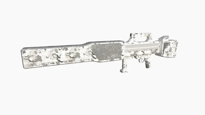 Anti-Drone Gun A07 - SciFi Jamming Weaponry