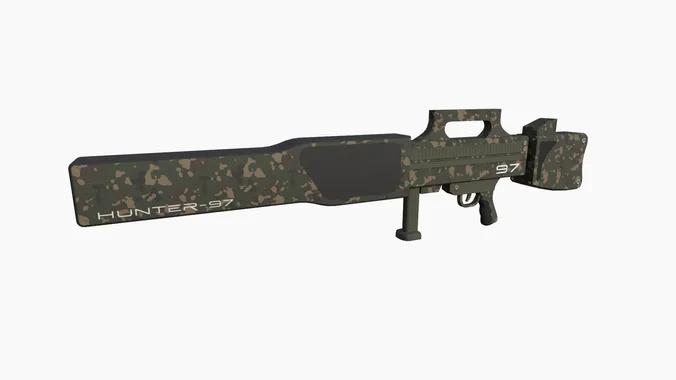 Anti-Drone Gun A10 - SciFi Jamming Weaponry