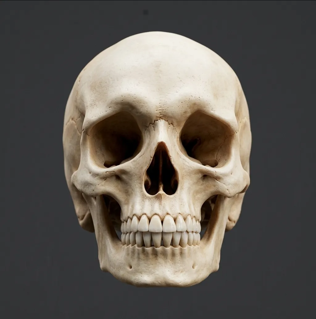 Human Skull 3D print model