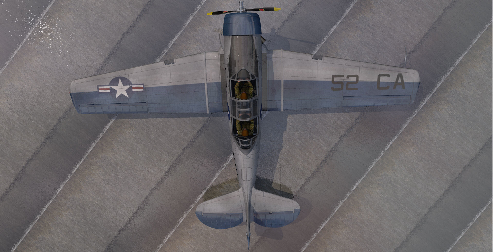 North American T-6 Texan 3D model_7