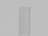 3D model Wooden Classroom Door with Glass VR / AR / low-poly | CGTrader