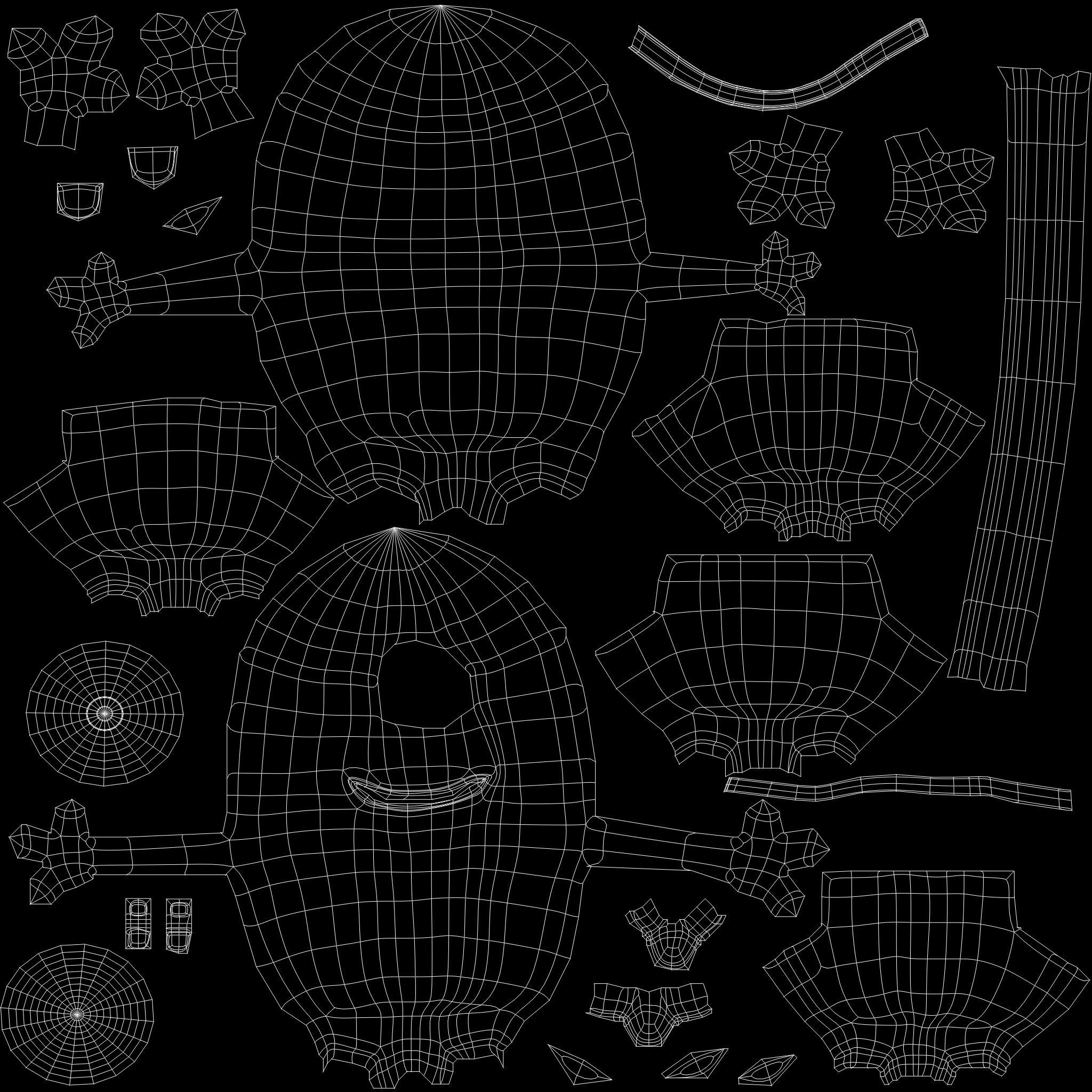 low poly minion Low-poly 3D model_30