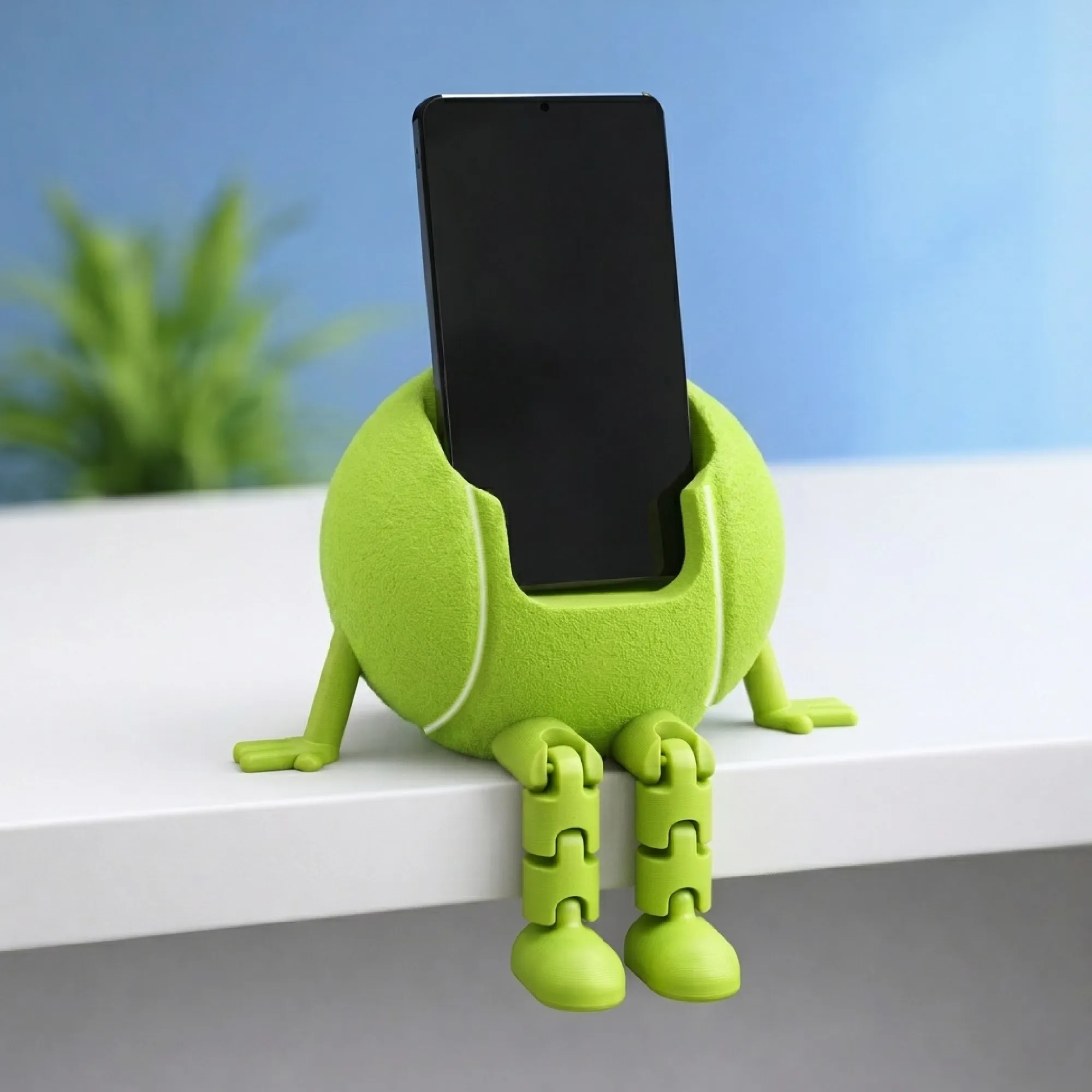 Tennis Phone Holder 3D print model