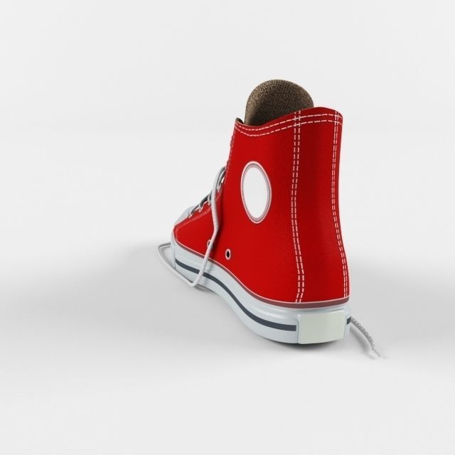 Sport Shoes Low-poly 3D model_4