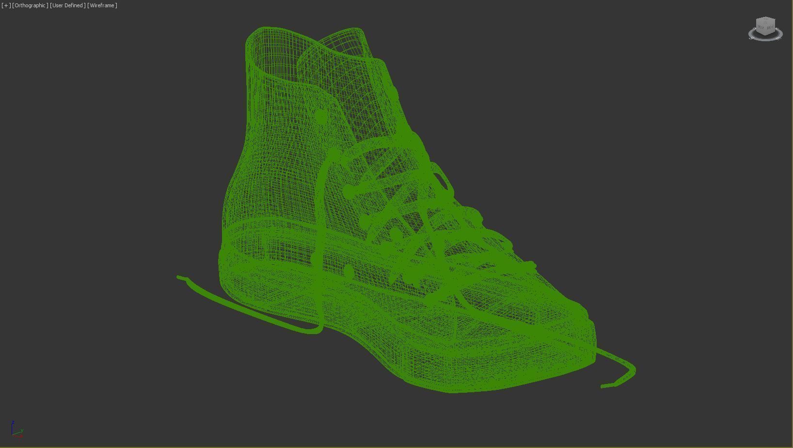Sport Shoes Low-poly 3D model_10
