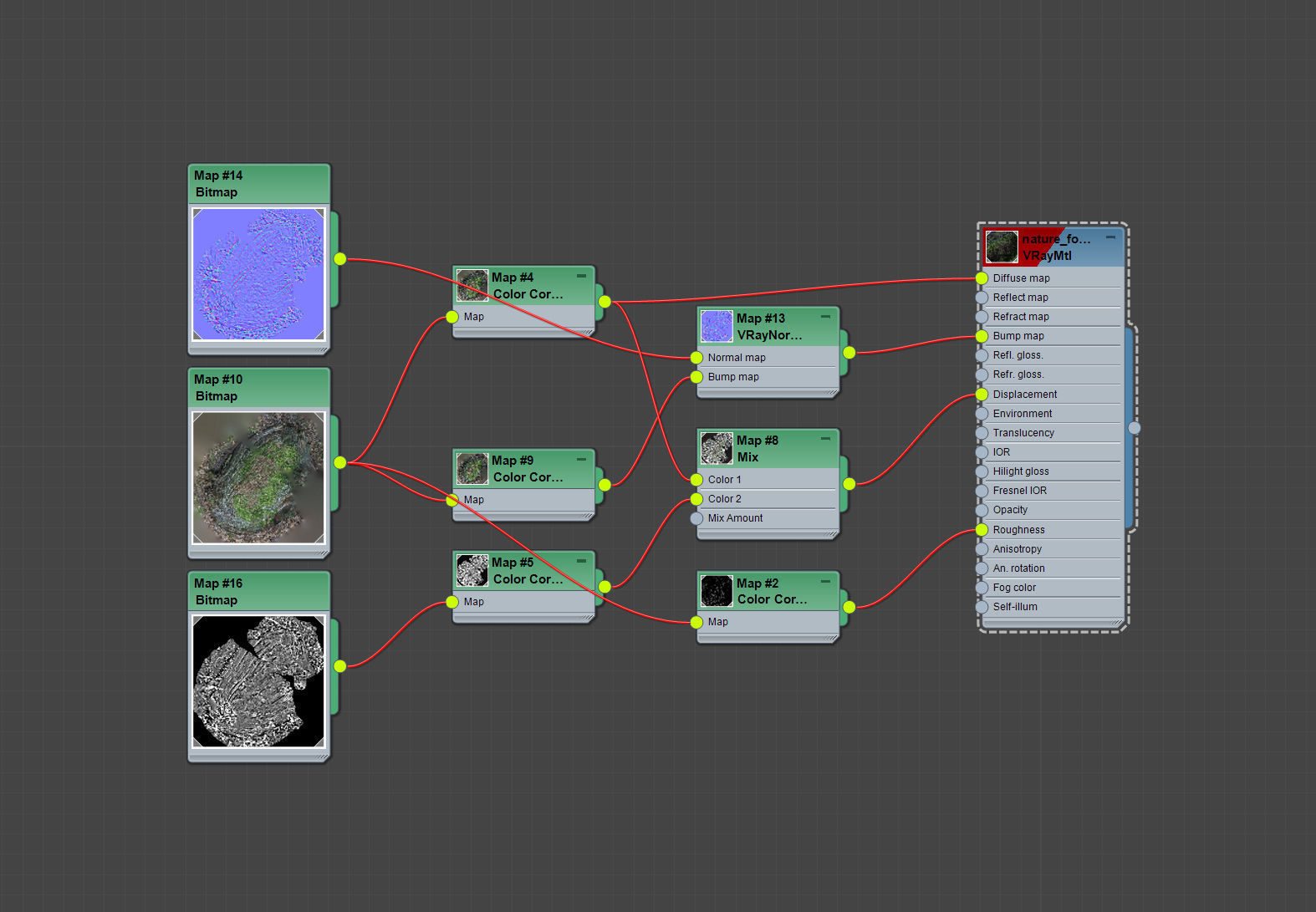 3d scanned nature forest stuff 001 Low-poly 3D model_5