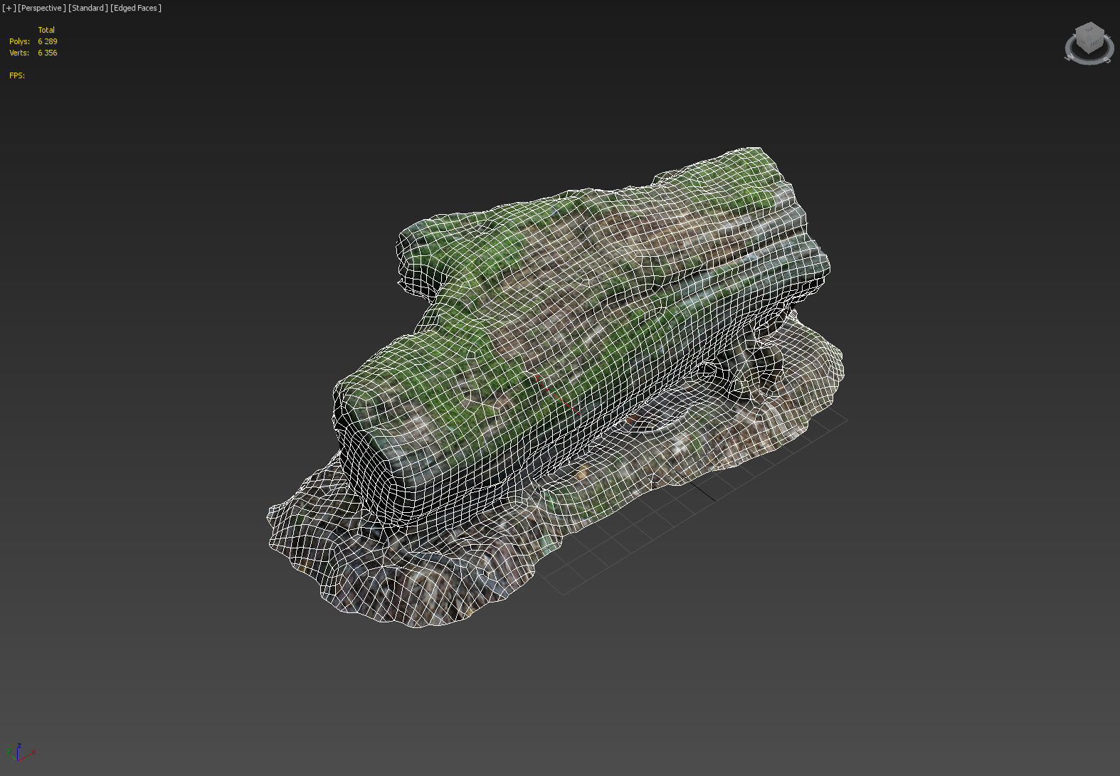 3d scanned nature forest stuff 001 Low-poly 3D model_4