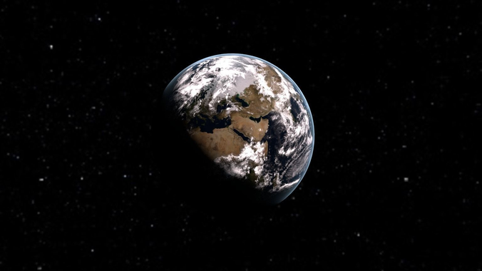 earth from space