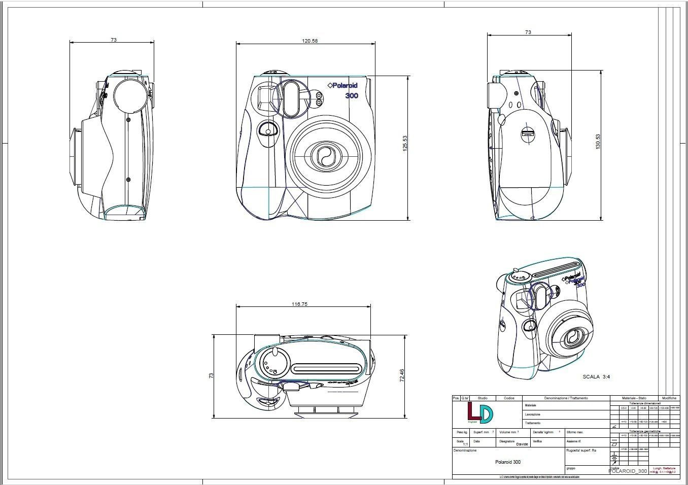 Polaroid 300 3D model_6