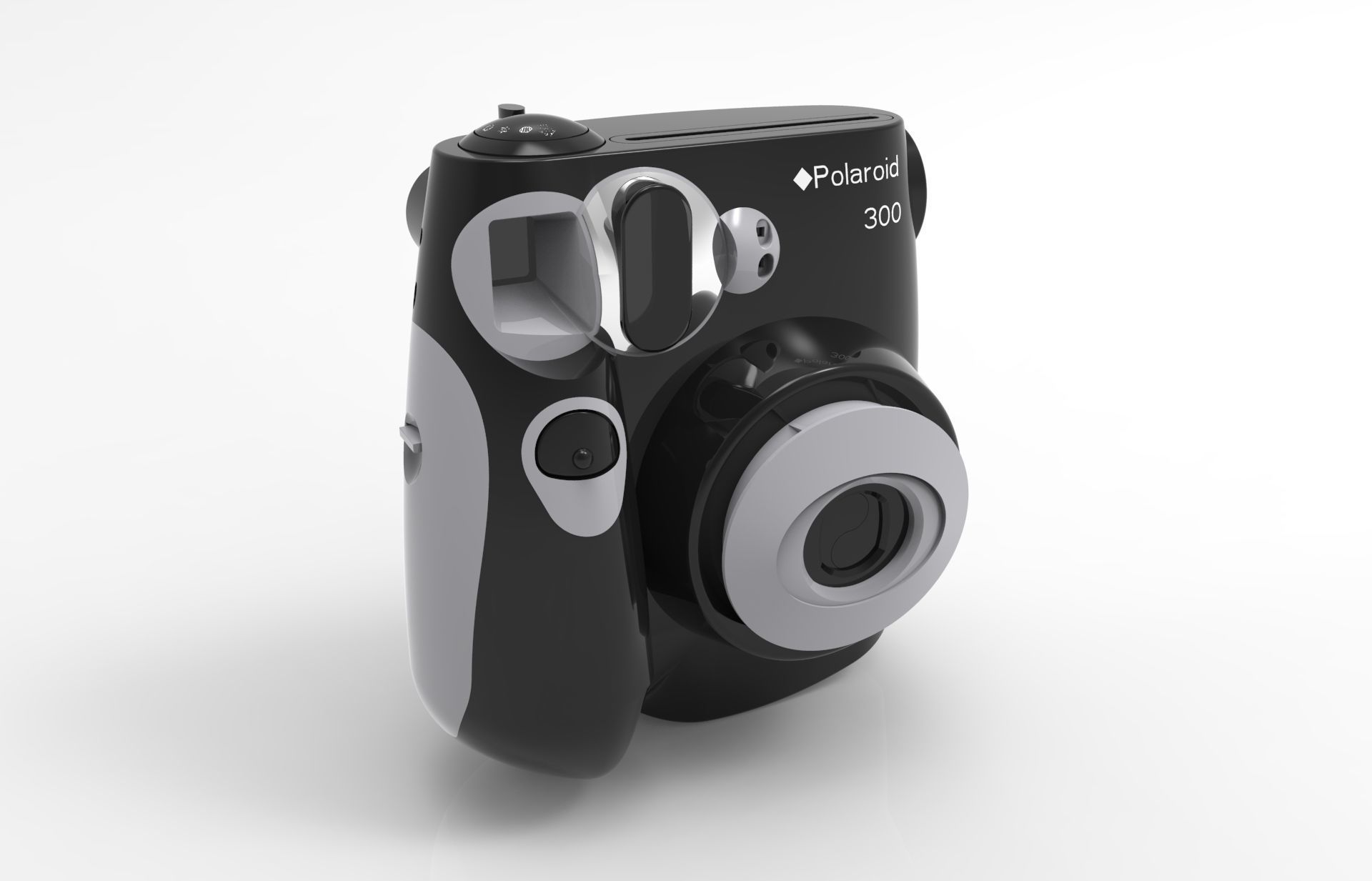 Polaroid 300 3D model_4