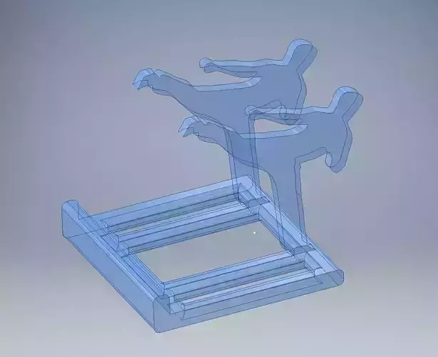 Sidekick phone holder 3D print model