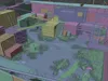3D model Military Outpost Shipping Container Campsite 3D VR / AR / low ...