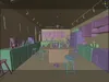 3D model Cozy Retro Kitchen Island Dining Food Interior 3D VR / AR ...