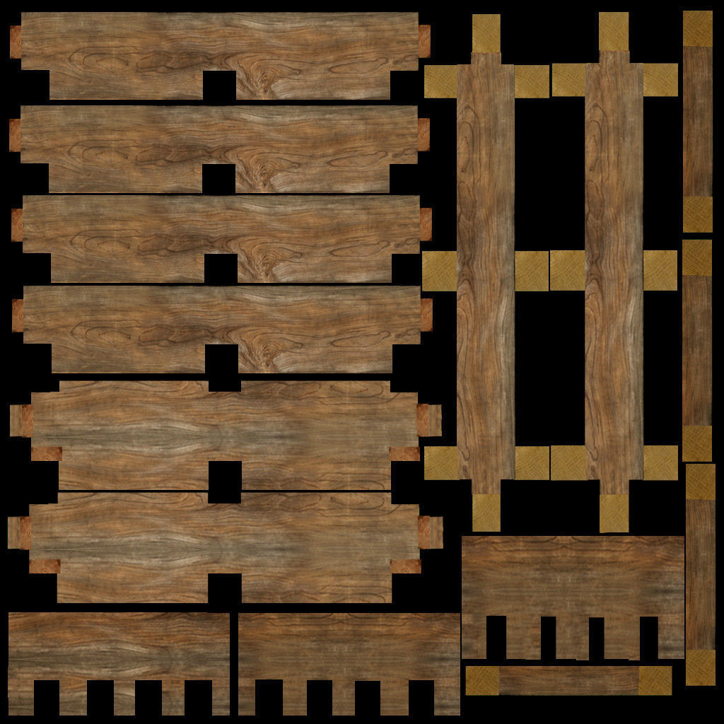 Exterior models pack Low-poly 3D model_24