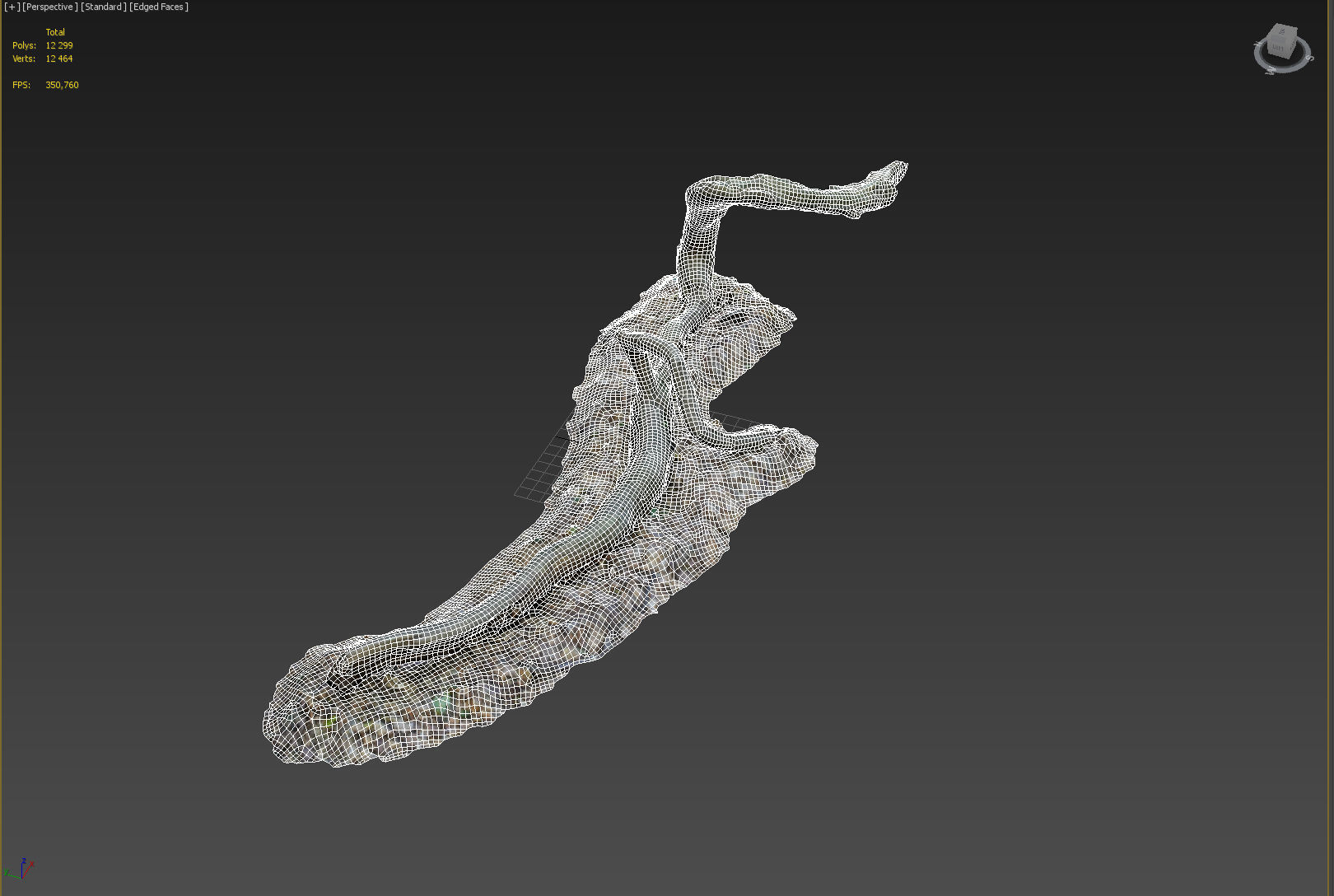 3d scanned nature forest stuff 002 Low-poly 3D model_4