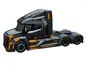 Futuristic Heavy Duty 6x4 Aerodynamic Electrc Semi Truck Tractor 3D ...