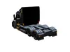 Futuristic Heavy Duty 6x4 Aerodynamic Electrc Semi Truck Tractor 3D ...