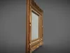 Vintage Golden Frame 3D model | CGTrader