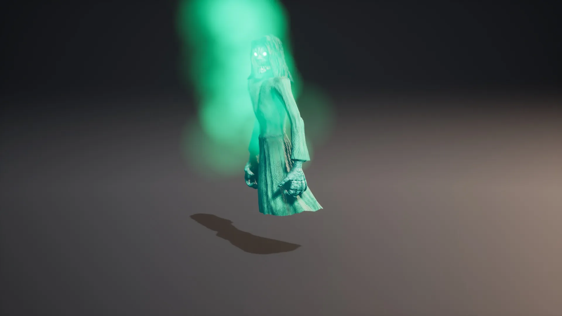 Ghost and Banshee Animated Characters Low-poly 3D model