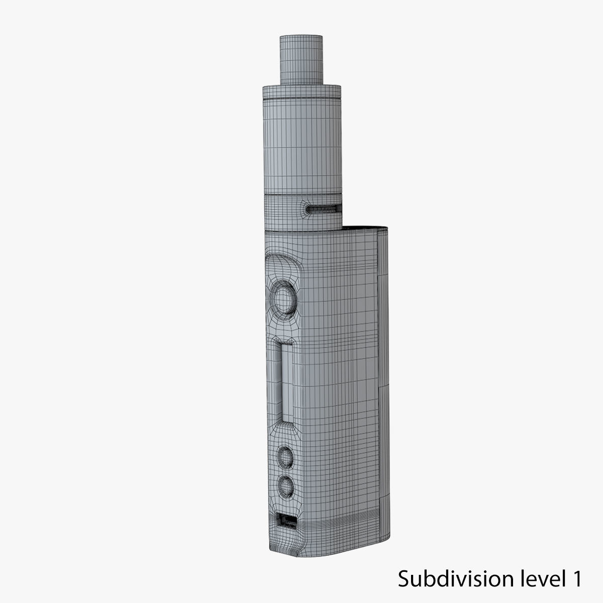 Electronic cigarette 3D model_6