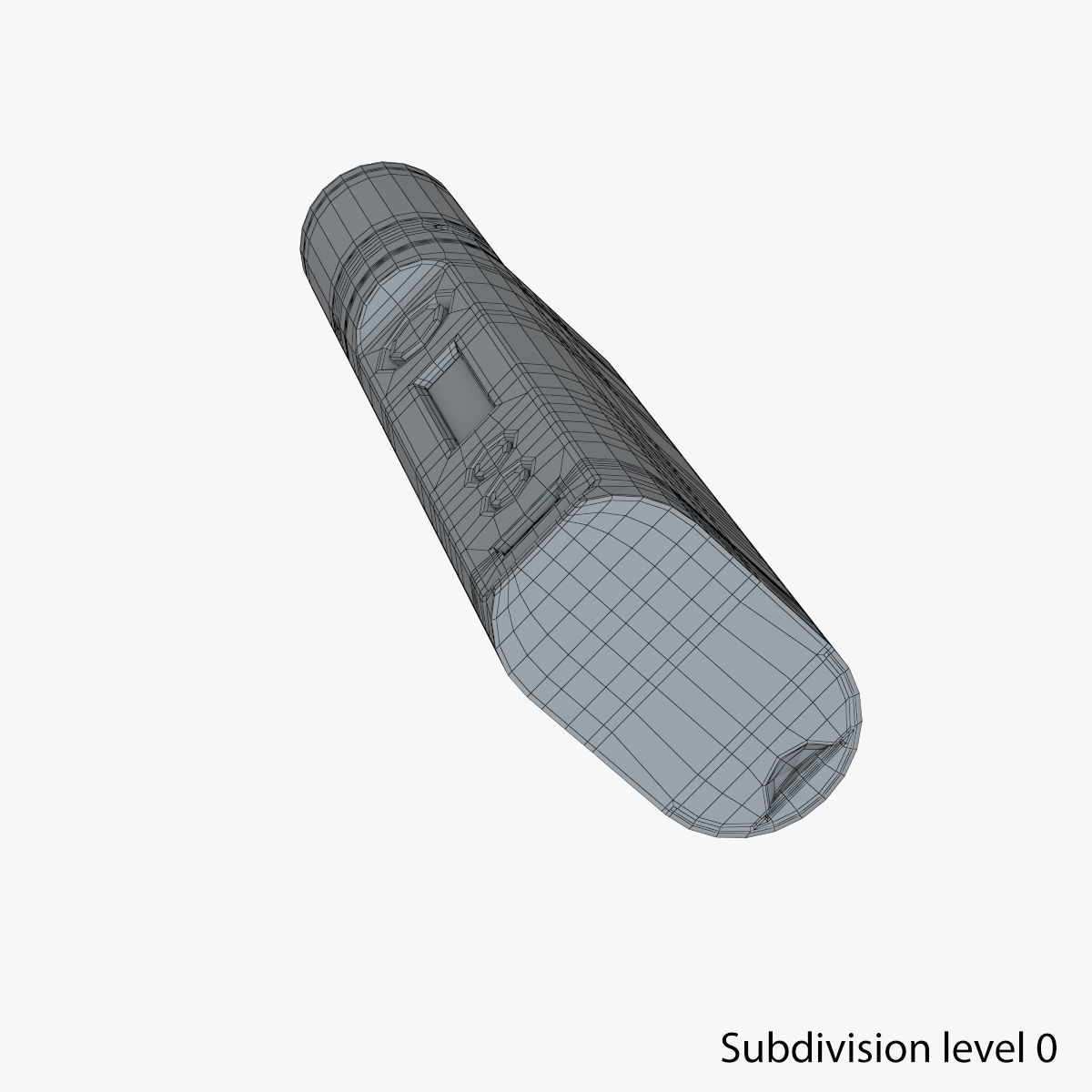 Electronic cigarette 3D model_9