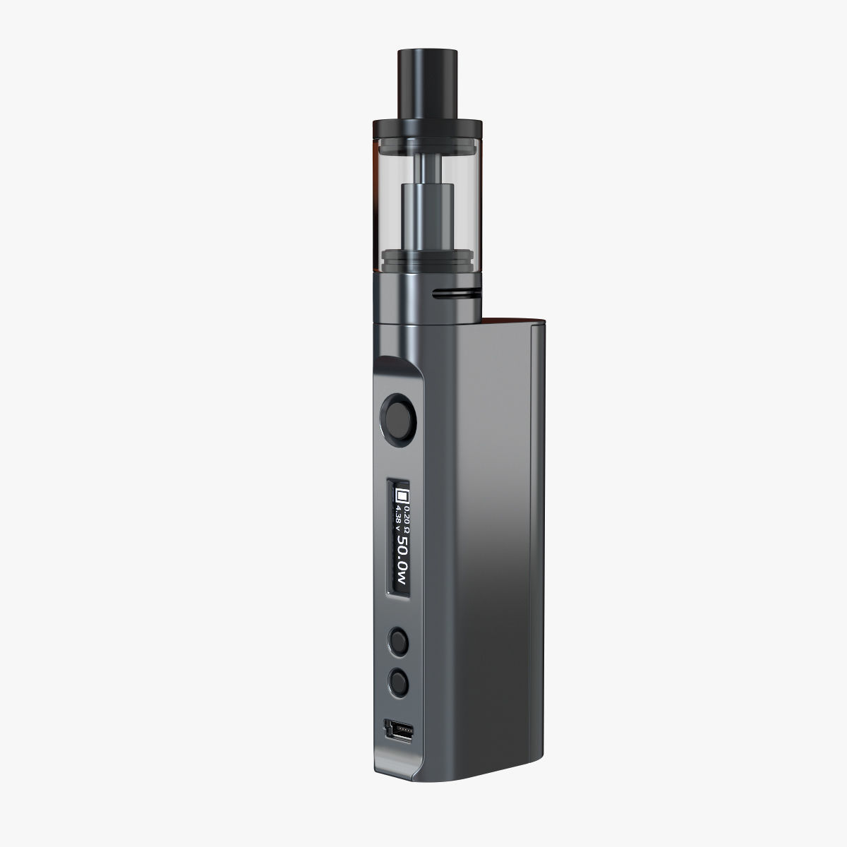 Electronic cigarette 3D model_1