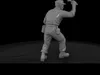 Vietnam Era US Air Force Armorer Kneeling Figure 3D model 3D printable ...