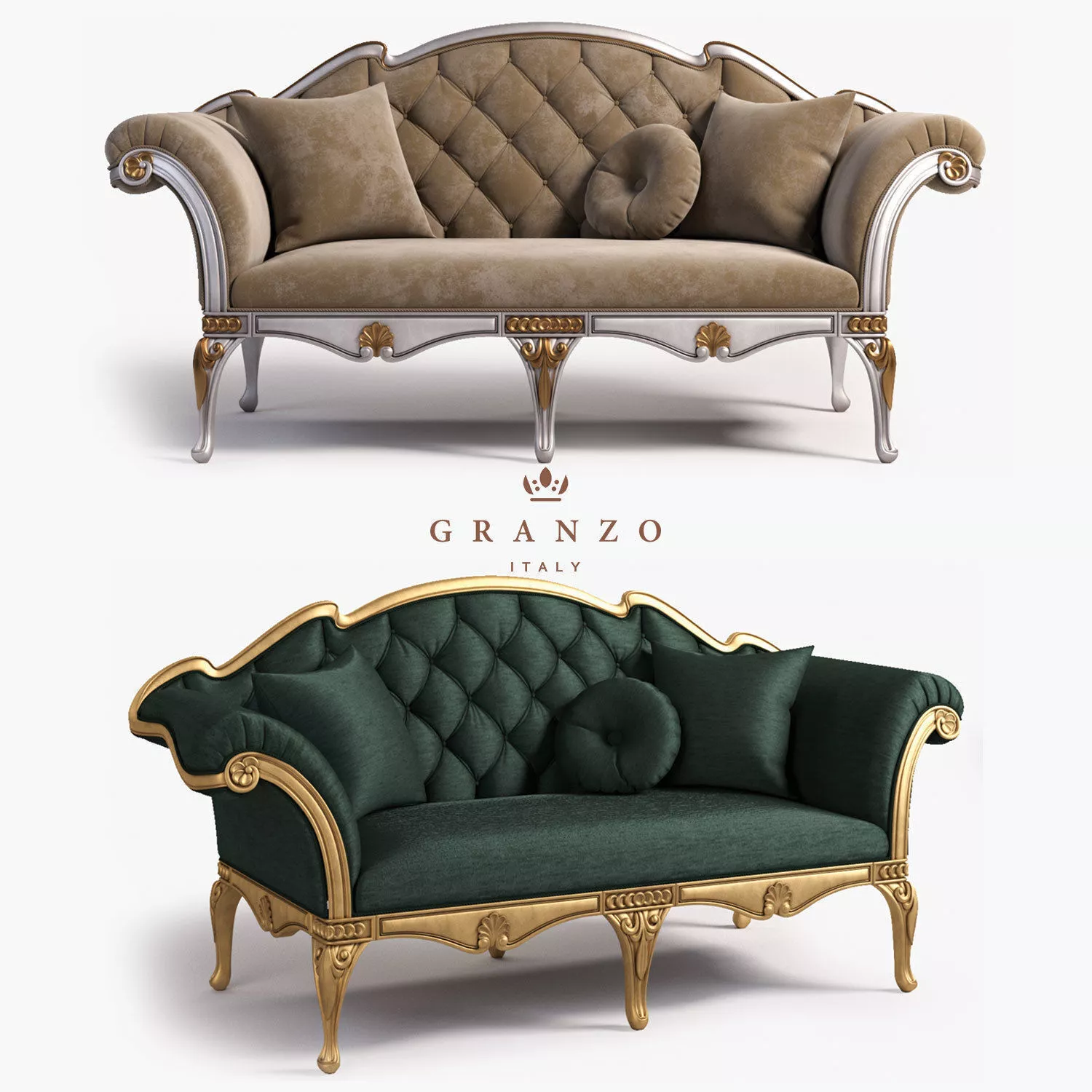 Bijoux sofa 3D model