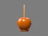 3D model Plain Glossy Caramel Apple VR / AR / low-poly | CGTrader