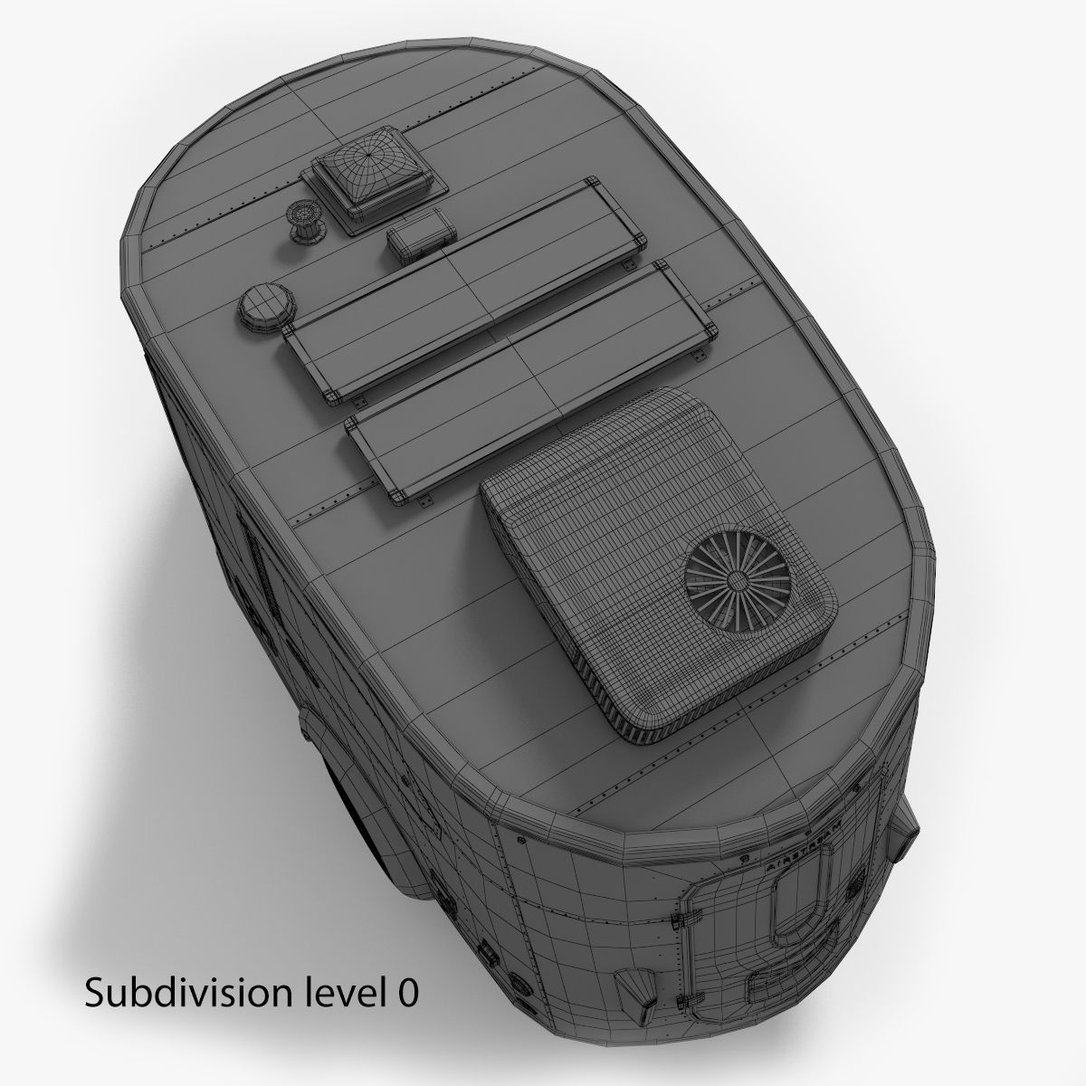 Airstream Basecamp 3D model_20