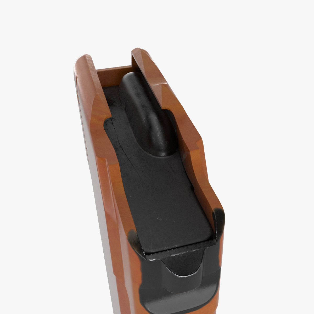 AK  Magazine bakelite 3D model_7