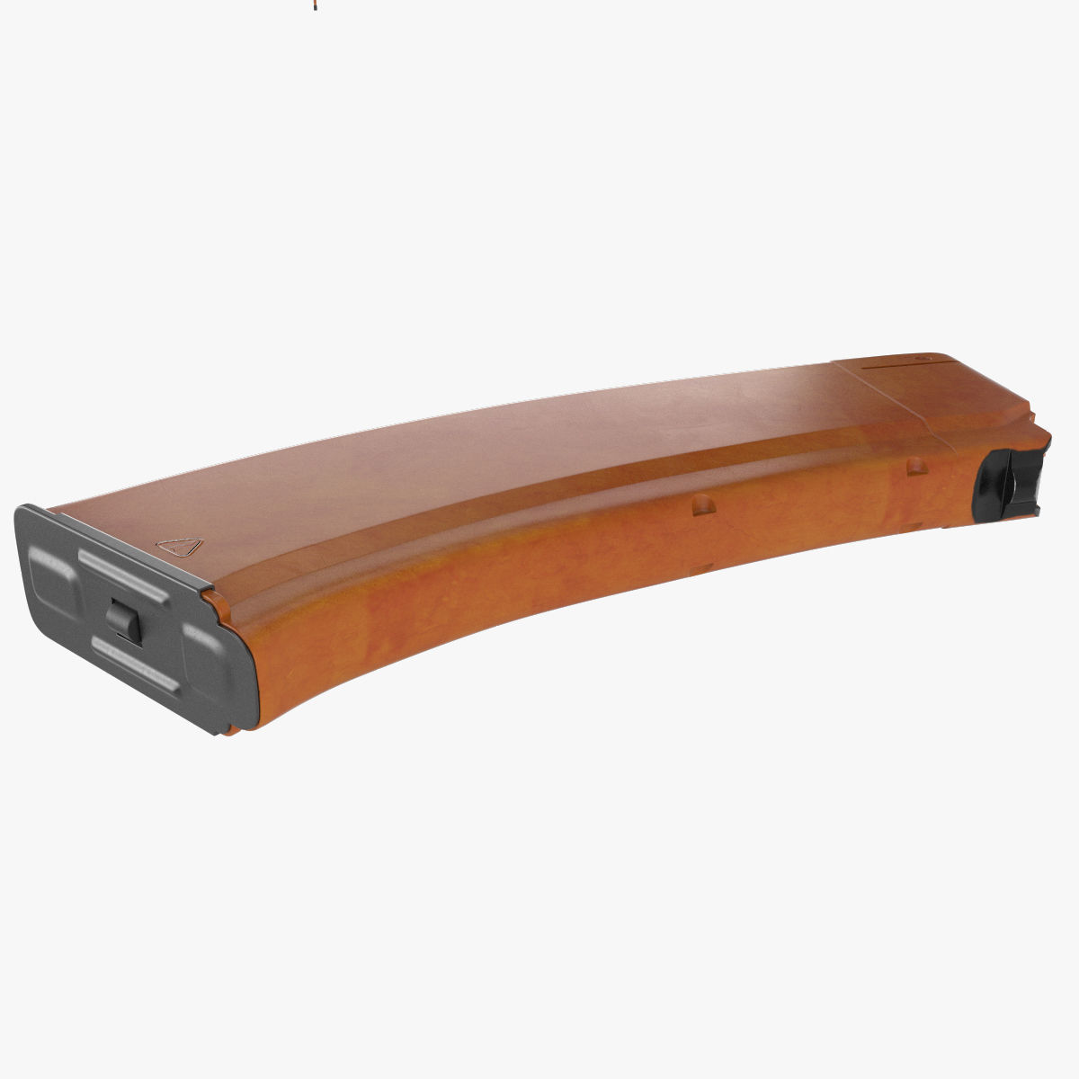 AK  Magazine bakelite 3D model_8