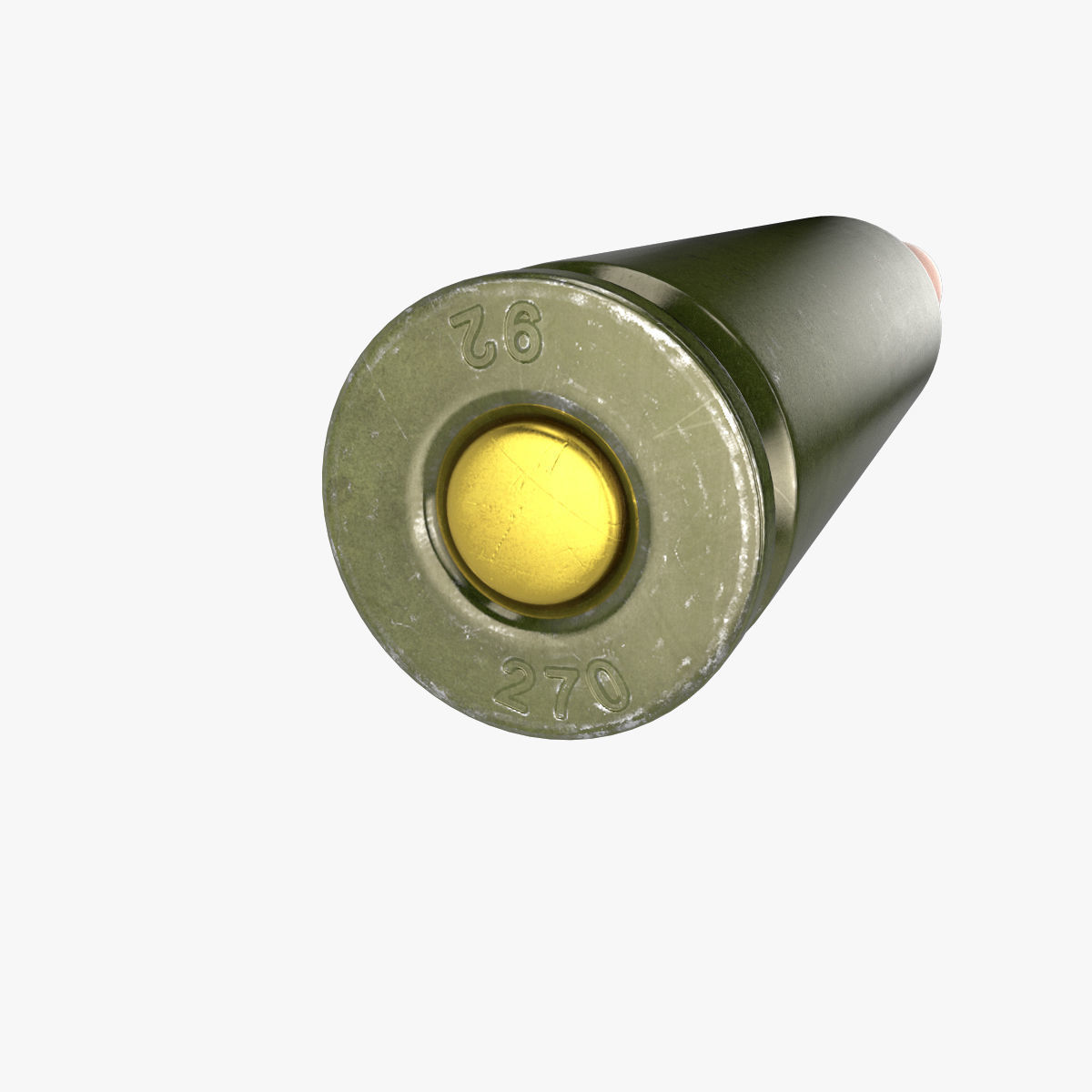 AK  Magazine bakelite 3D model_10