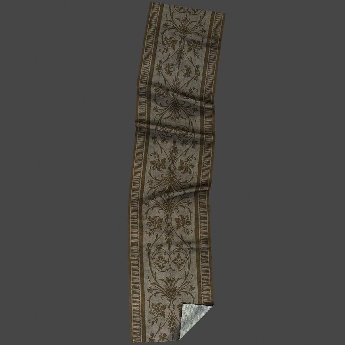 Old Carpet 2 3D model_6