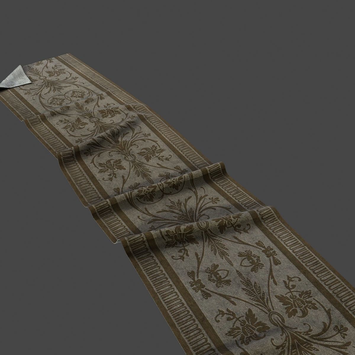 Old Carpet 2 3D model_5