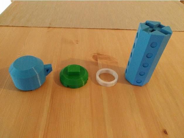 Mccree Stun Grenade - Overwatch Cosplay Prop 3D print model_2