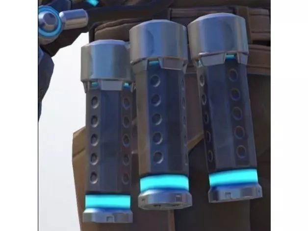 Mccree Stun Grenade - Overwatch Cosplay Prop 3D print model_0