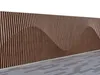 Wooden Slat Wall Panel Decor 3D model | CGTrader
