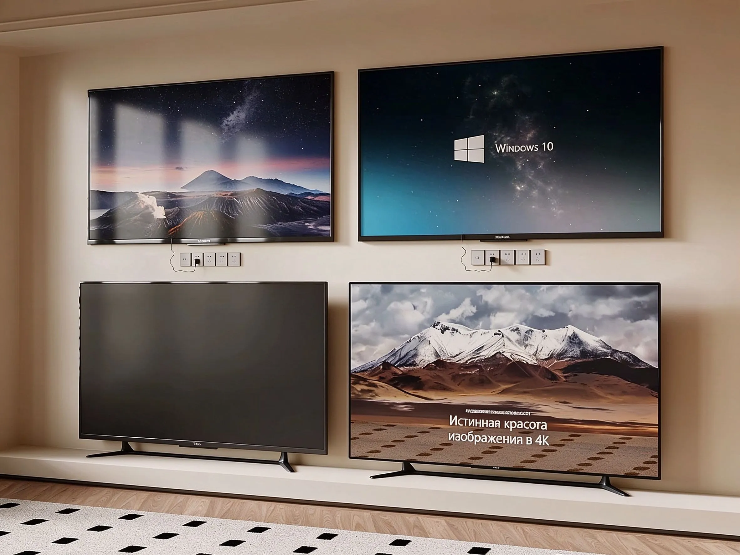 Modern TV Wall Interior Design 3D model | CGTrader