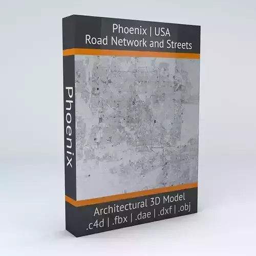 Phoenix Road Network and Streets